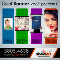 Banners para Comunicação Visual Engenheiro Coelho - Banner para Comunicação Visual