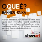 banner para comunicação visual preço Engenheiro Coelho
