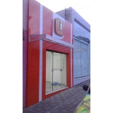 fachada ACM com letra caixa Holambra